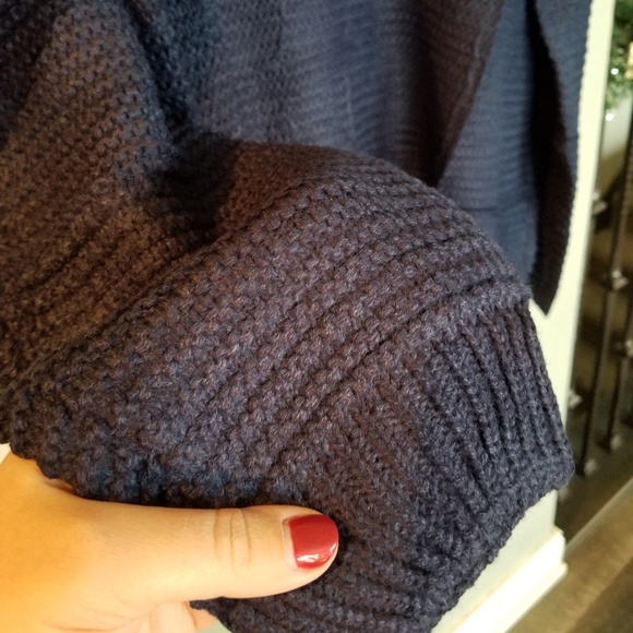 Plus Size Chunky Knit Turtleneck Sweater - Picture 3 of 3